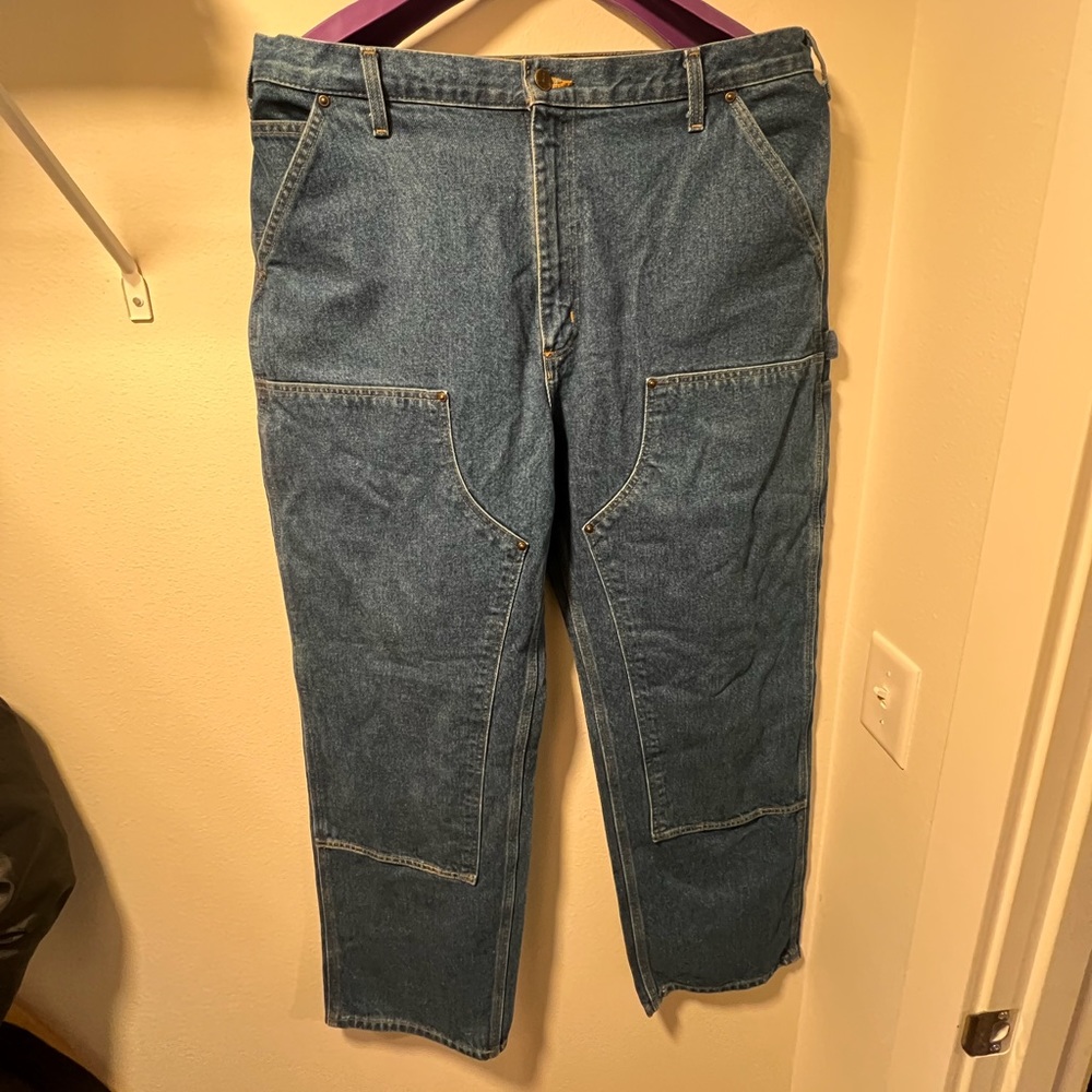 Carhartt B73 DST 38 x 32 Logger Jeans Vintage